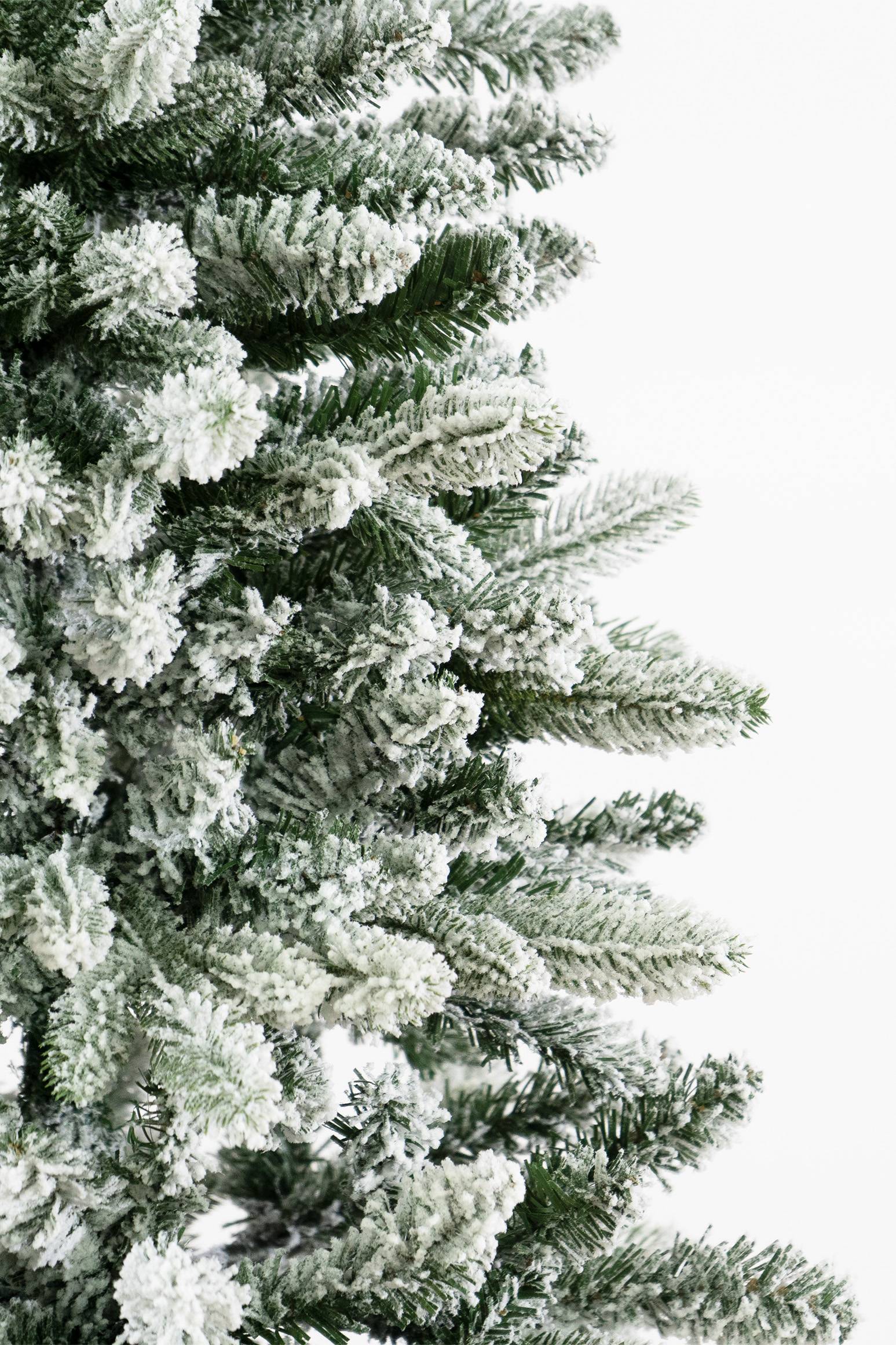 Albero di Natale Enea Innevato 180 cm