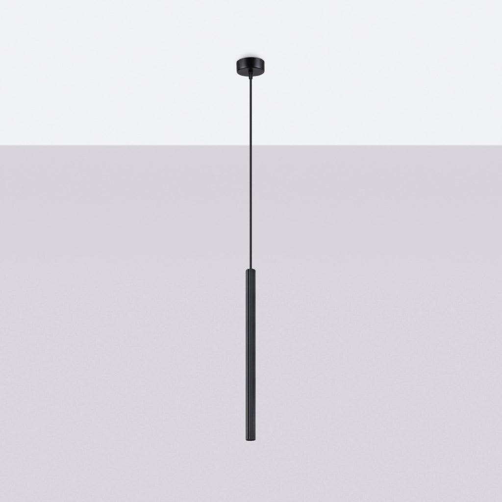 Lampada a sospensione ZENTRA tubo nero G9 8W Pure Lume