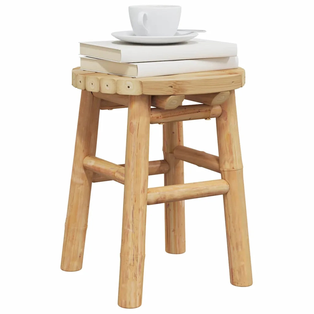 Pouf Bambù Naturale 30 x 30 x 36 cm Bambù 4106588