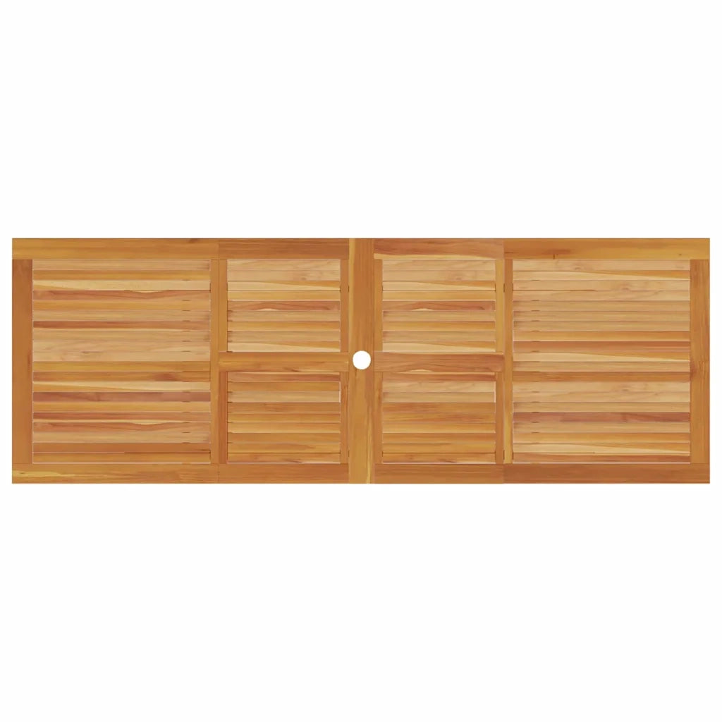 Set da Pranzo per Giardino 7 pcs Marrone 3375724