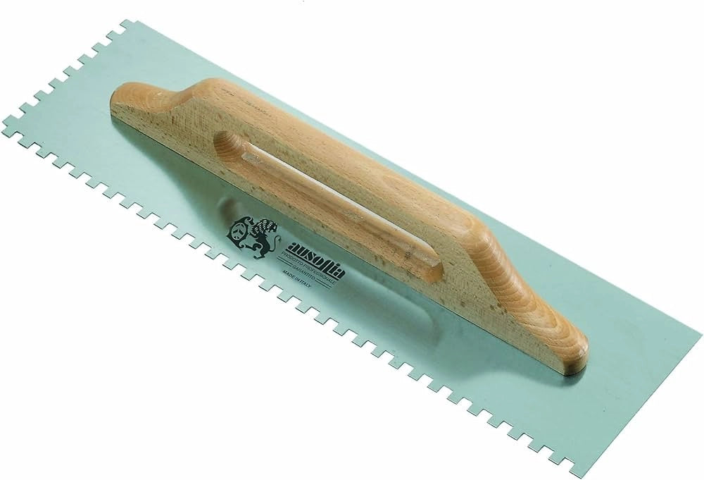 FRATTONE DENTATO DUE MANI M LEGNO AUSONIA 48x14 cm - dentatura 10x10 mm - AUSONIA