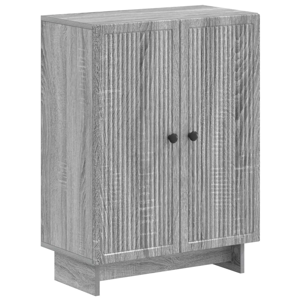 Mobiletto da Bagno EDE Sonoma grigio 59,5 x 31 x 80 cm 895961