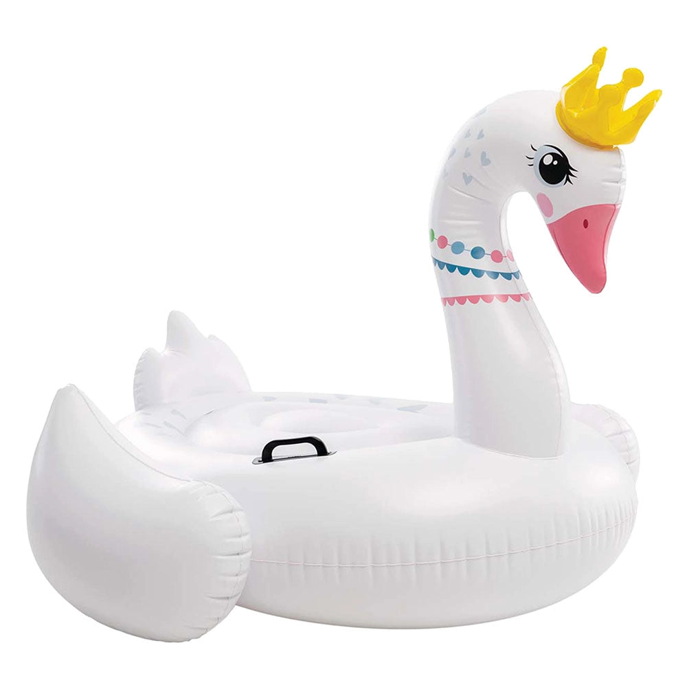 Cavalcabile Gonfiabile Intex Cigno Regina 188 X 124 cm