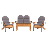 Set di mobili da giardino mobili da esterno set da 4 pezzi legno massello di acacia 02_0014215