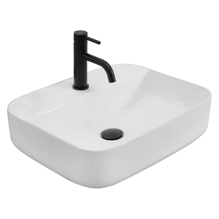 Lavabo Da Appoggio Rea Martina White