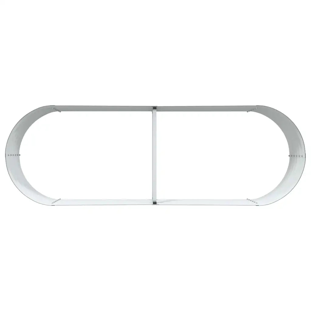 Letto Rialzato Verde 240 x 80 x 44 cm Acciaio 42008129