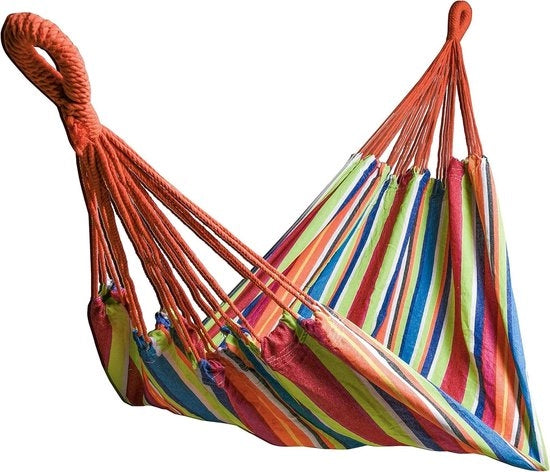 Hangmat per più persone - 210 x 150 cm - sostenibile fino a 300 kg - Nuovo colore Bright