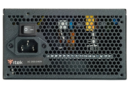 itek BD600 alimentatore per computer 600 W 24-pin ATX ATX Nero