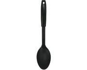 Cucchiaio Solido Fissato, ciotola in plastica antiscivolo, resistente al calore fino a 200 gradi, utensile da cucina per servire, mescolare, servire, uso domestico e professionale, cucchiaio grande, 32 cm