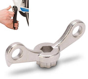 Kit di rimozione manubrio a pedali per bicicletta con contenitore - Set di attrezzi per bicicletta - Prestazioni elevate - Chiave a 8mm - Adatto per Shimano