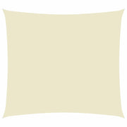 Vela ombreggiante/ombrellone rettangolare 3 x 4 m in tessuto Oxford color crema 02_0009664