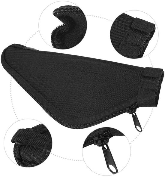 Hoesaqua Resistente all'Acqua - Nylon - Leggero - Superficie Dura - Cerniera a Ritagli - Protezione contro la Danno - Protezione per l'Attrezzo da Pesca