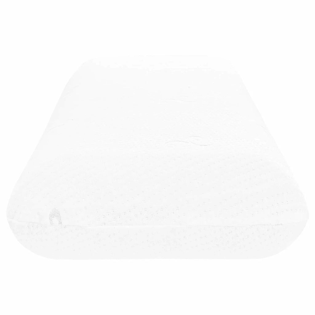 Cuscino da Letto Bianco 90 x 40 x 13 cm Schiuma Memory in Gel CFW5281870