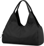 Borsa Sport per Donna con Tasca per Scarpe e Comparto per Oggetti - Bagaglio per Sport e Tempo Libero - Blu