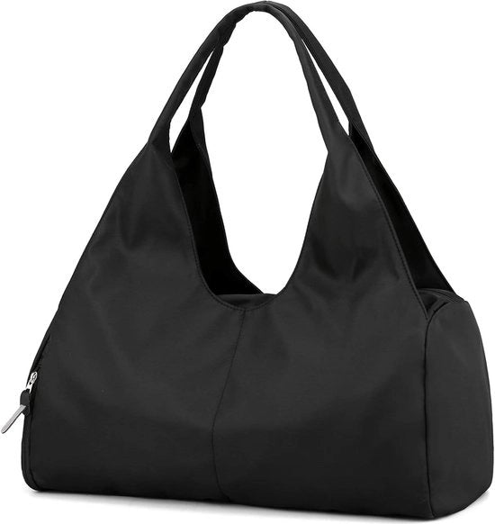 Borsa Sport per Donna con Tasca per Scarpe e Comparto per Oggetti - Bagaglio per Sport e Tempo Libero - Blu