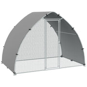 Recinto per animali esterno ¨C zephmum ¨C grigio, acciaio galvanizzato, 5.75m2