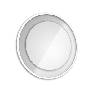 Lineabeta - Specchio tondo Speci con luce LED 6000k con cornice illuminata