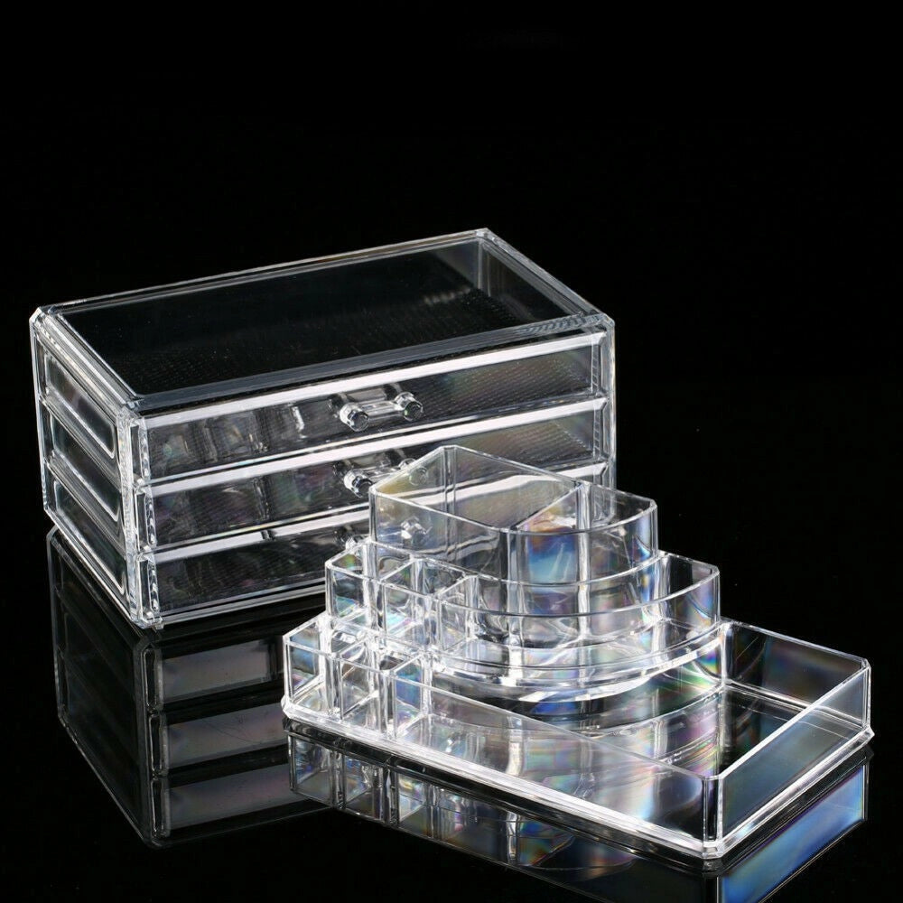 Trade Shop - Organizzatore Portatrucco Cosmetici Box Trucco Porta Trucchi Rossetti Make Up -