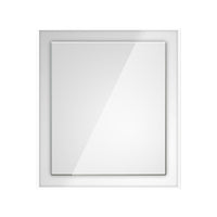 Lineabeta - Specchio squadrato Speci con luce LED 6000k con cornice illuminata