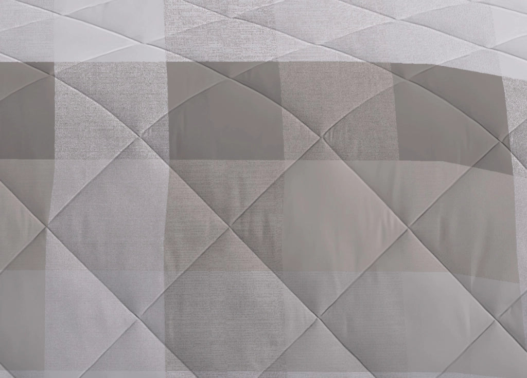 Trapuntino Piumino Estivo Primaverile 100gr/mq Leggero Disegno Scotland - 1 Piazza E Mezza - Beige