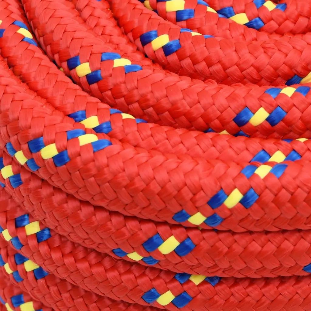 Corda Nautica Rossa 20 mm 25 m in Polipropilene