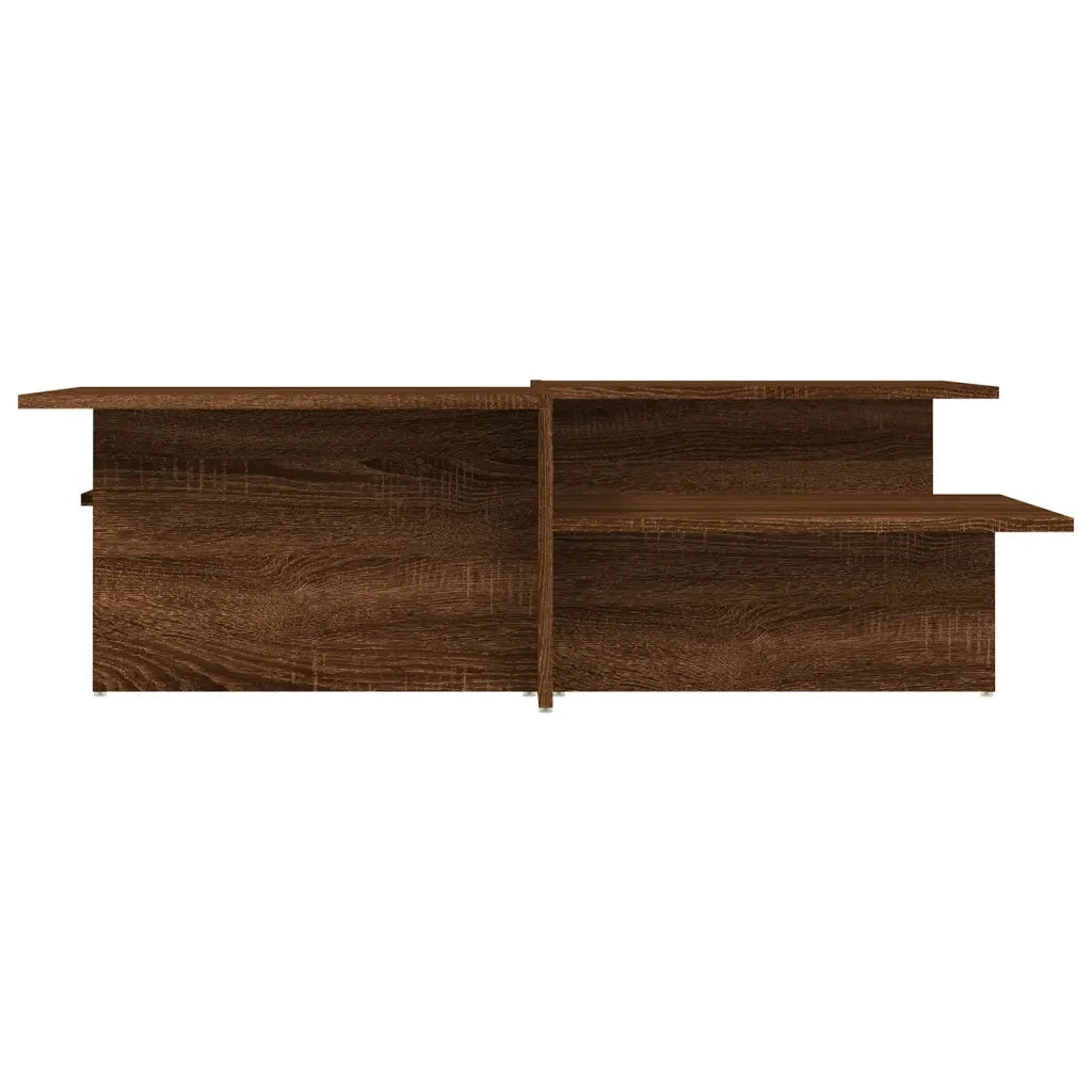 Tavolini da Salotto 2 pz Rovere Marrone in Legno Multistrato 3216160
