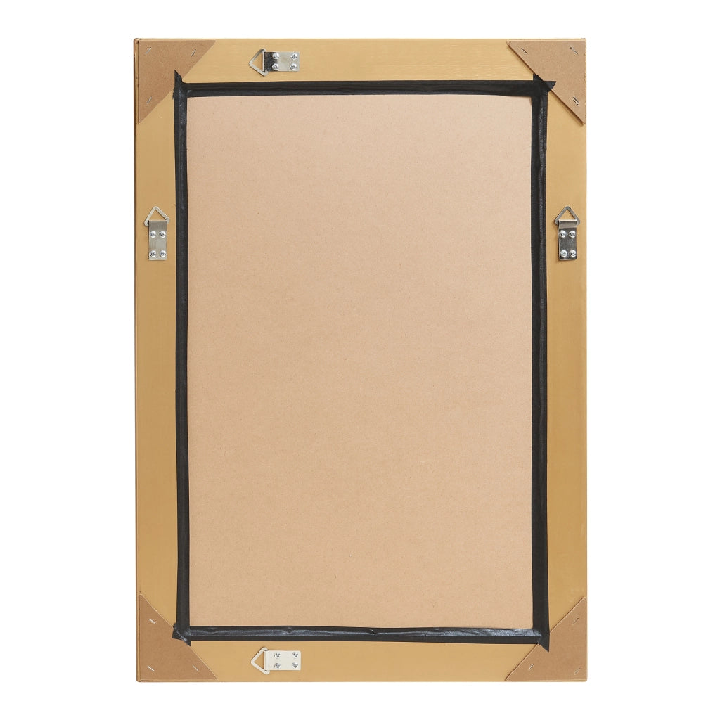 Specchio da Parete Punkalaidun con Cornice Dorata Stile Barocco 80x60 cm Verticale e Orizzontale [en.casa]