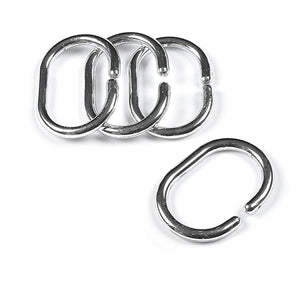 ANELLI PER TENDA 12PZ.CROMO