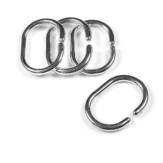 ANELLI PER TENDA 12PZ.CROMO