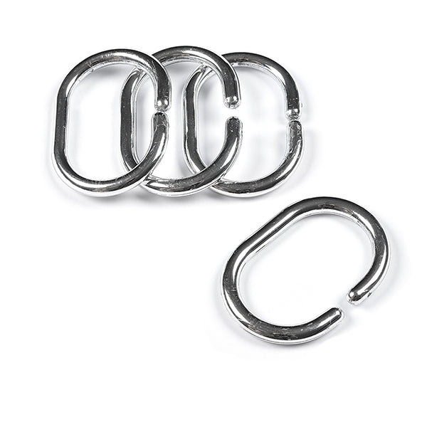 ANELLI PER TENDA 12PZ.CROMO