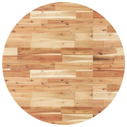 Piano Tavolo | Superficie Tavolo | Piano Scrivania Rotondo ?90x4 cm in Legno Massello di Acacia