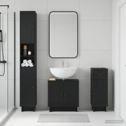 Set di armadietti da bagno in 3 pezzi EDE Legno ingegnerizzato 3417820