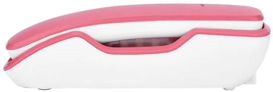 Wandtelefoon con Funzione di Pausa - Telefono da Parete Retro - Design Elegante - Ripetizione dell'Ultimo Numero - Suono di Chiamata - Progettazione Sottile - Telefono da Parete Fissa