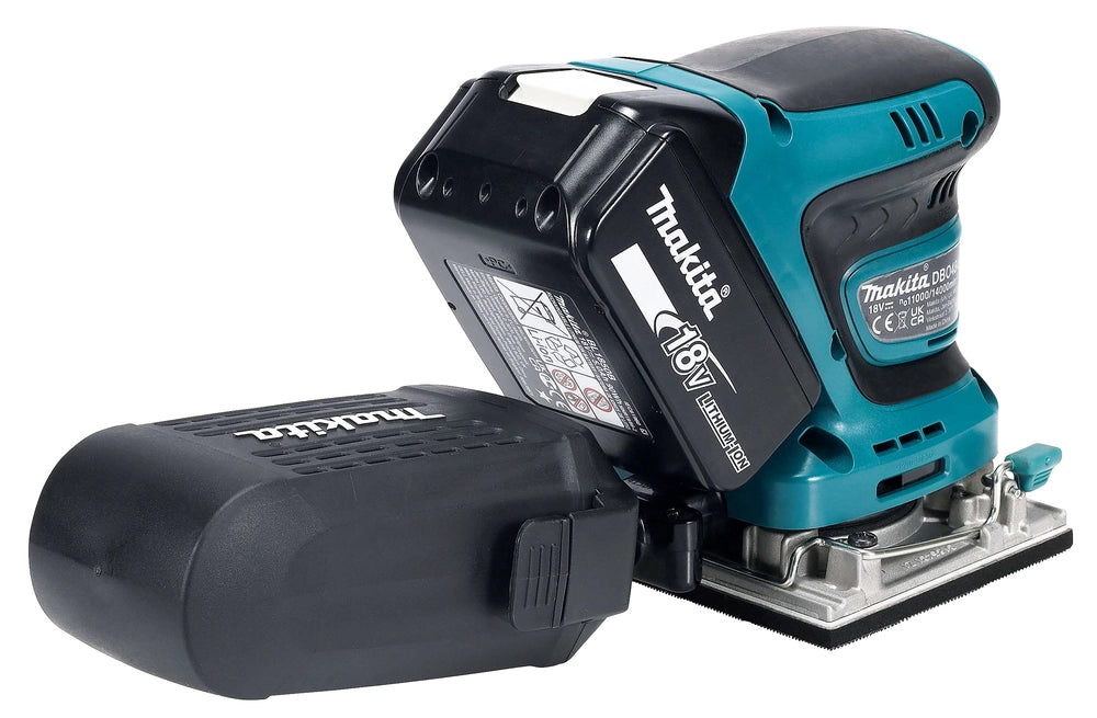 Levigatrice orbitale Makita DBO484ZJ 18V LXT Brushless – Levigatrice 115x229 mm solo corpo macchina