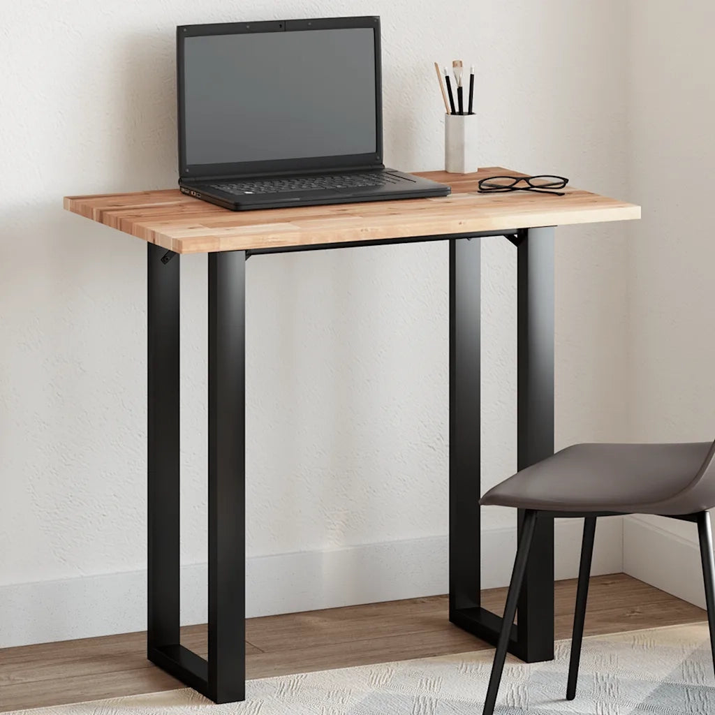 vidaXL Piano Tavolo Rettangolare 100x50x2cm Legno Massello di Acacia