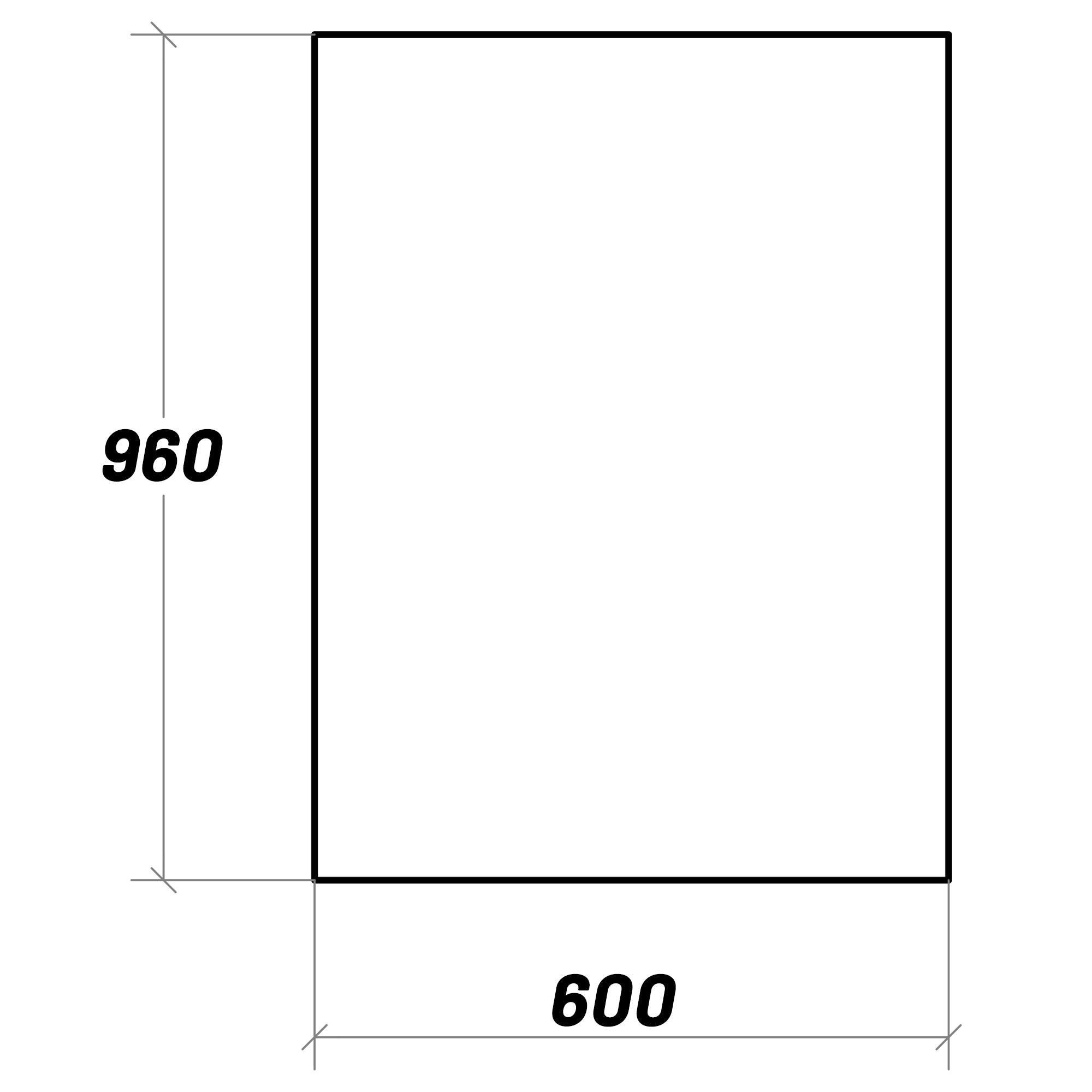 Lineabeta - Specchio con telaio Speci 60x96cm argento satinato