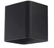 Applique LED da esterno BIOME in alluminio nero 4000K(Luce naturale)