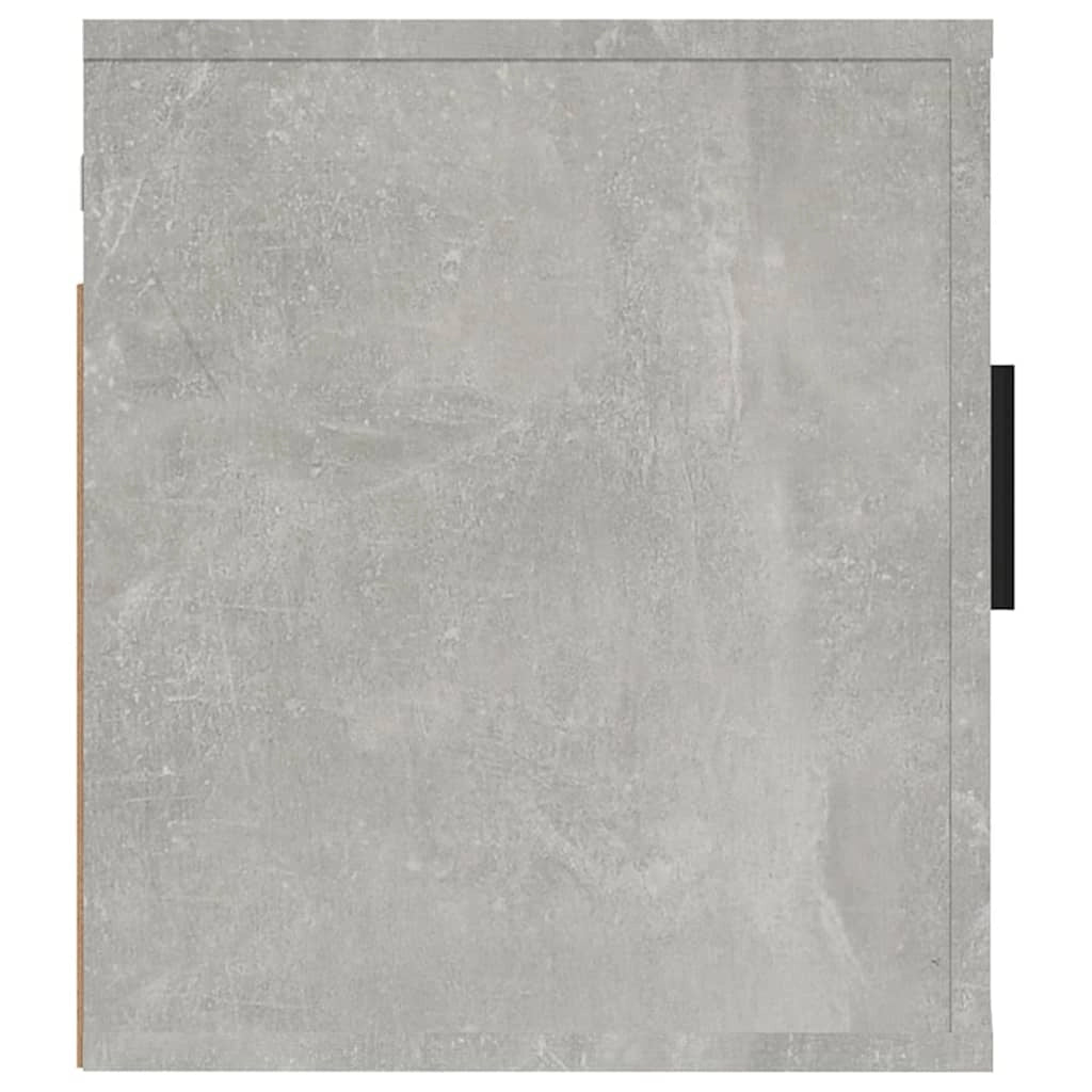 Mobile TV multimediale mensola TV credenza TV montaggio a parete adatto per sala da pranzo soggiorno camera da letto 40 x 34,5 x 40 cm grigio 02_0027769