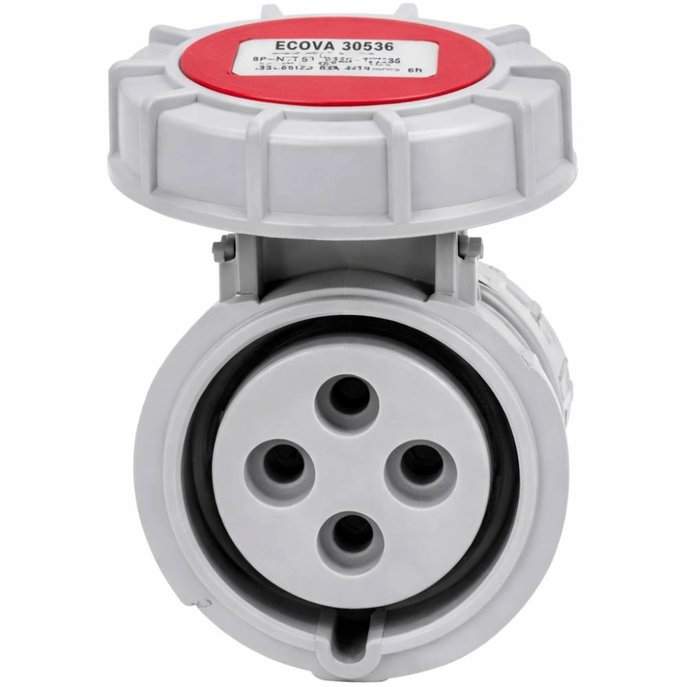 Presa mobile industriale ecova trifase ip67 3p+t 380-415v 16a e 32a *** ampere 32 ampere, confezione 1