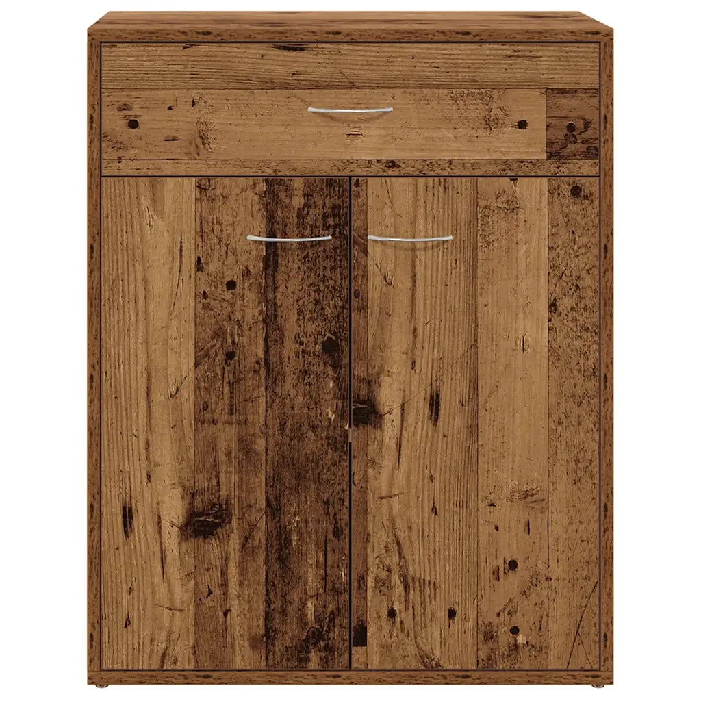 Credenza Legno Antico 60x30x75 cm in Legno Multistrato 855896