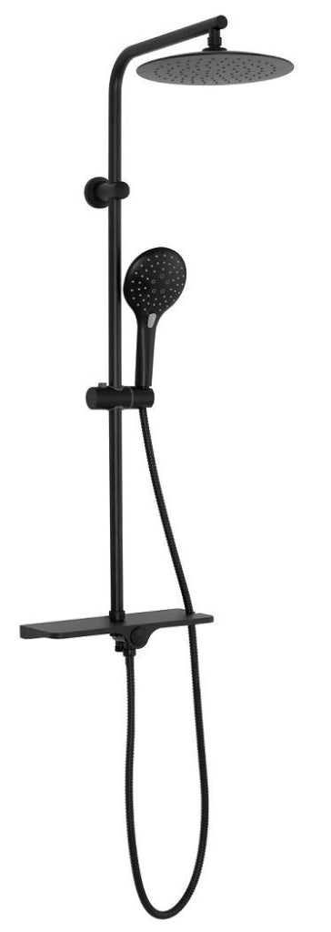 Set Doccia Con Termostato Rea Mike Black