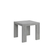 Tavolo Allungabile 90-246x90x77 cm Roxell Cemento