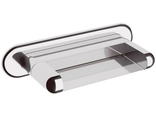 Bocca incasso cascatacon bordi arrotondati.