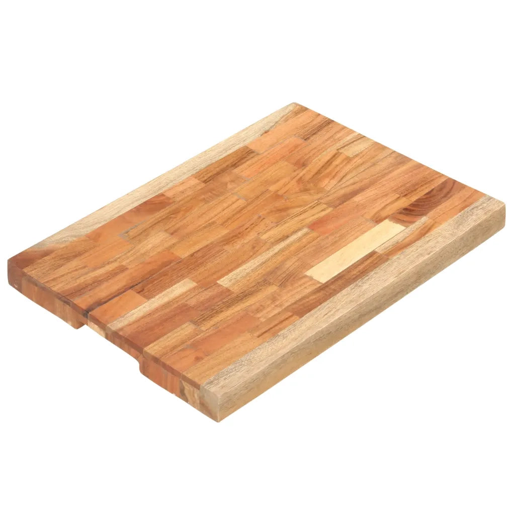Tagliere 50x35x4 cm in Legno Massello di Acacia cod mxl 76475