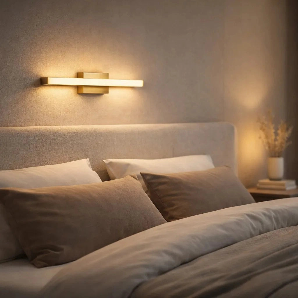 Lampada Da Parete Led 42cm APP1851-1W Brush Gold