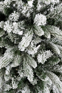 Albero di Natale Enea Innevato 210 cm