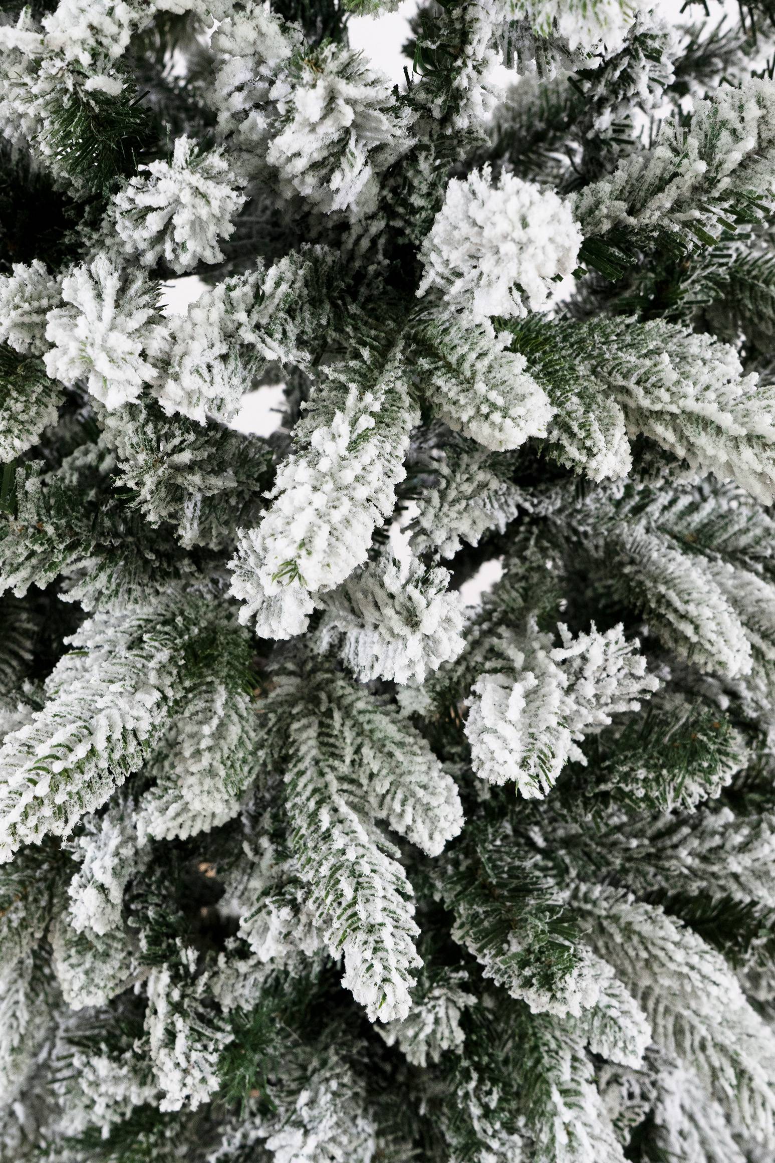 Albero di Natale Enea Innevato 180 cm