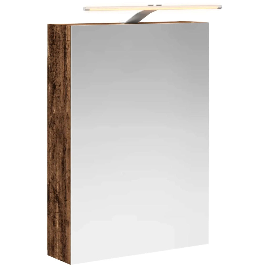 Mobiletto per specchio da bagno Legno vecchio 50 x 14,5 x 70 cm