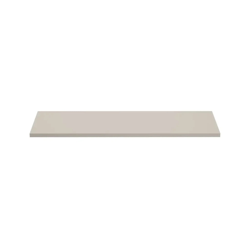 Piano lavabo BELLA 120 cm - Colore marrone congo - Finitura opaca per mobile sospeso