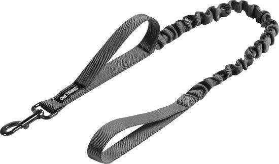 Cinturino per Cani in Nylon Flessibile con Anelli di Ritenzione, Lunghezza 85.1 cm - 118.1 cm